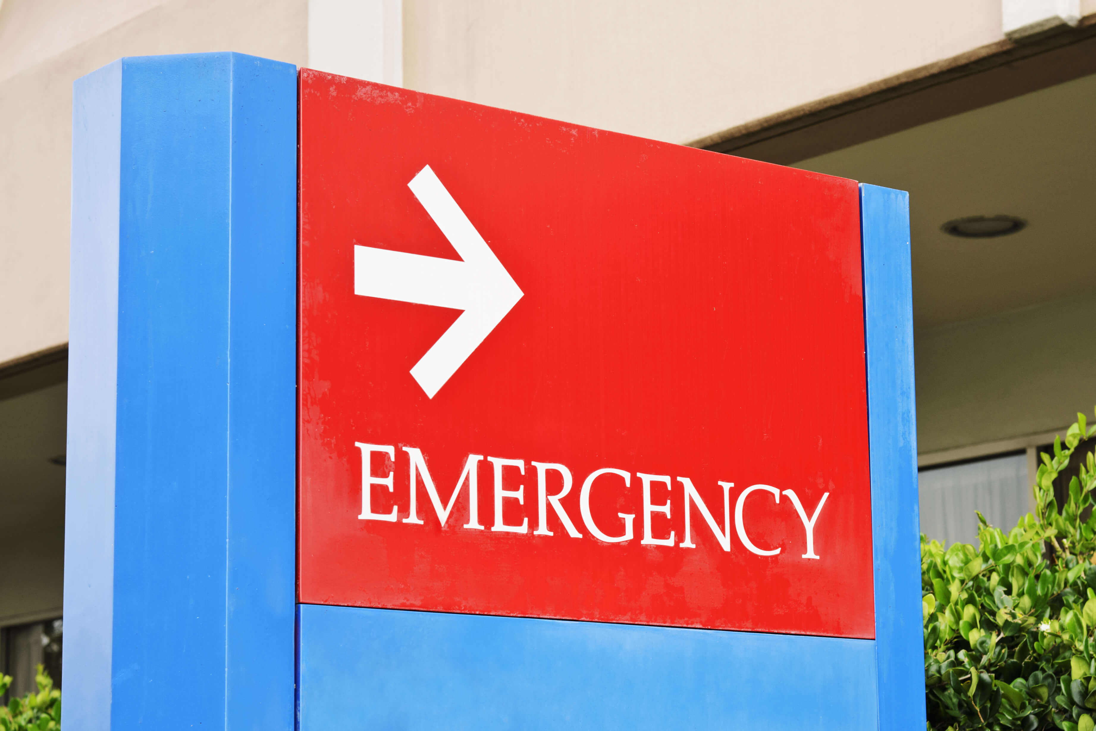 Emergency Room sign