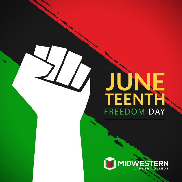 Image of Clenched fist symbolizing Juneteenth