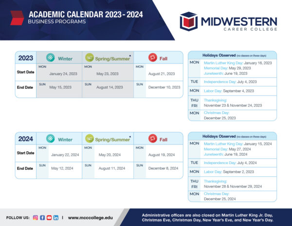 Academic Calendars
