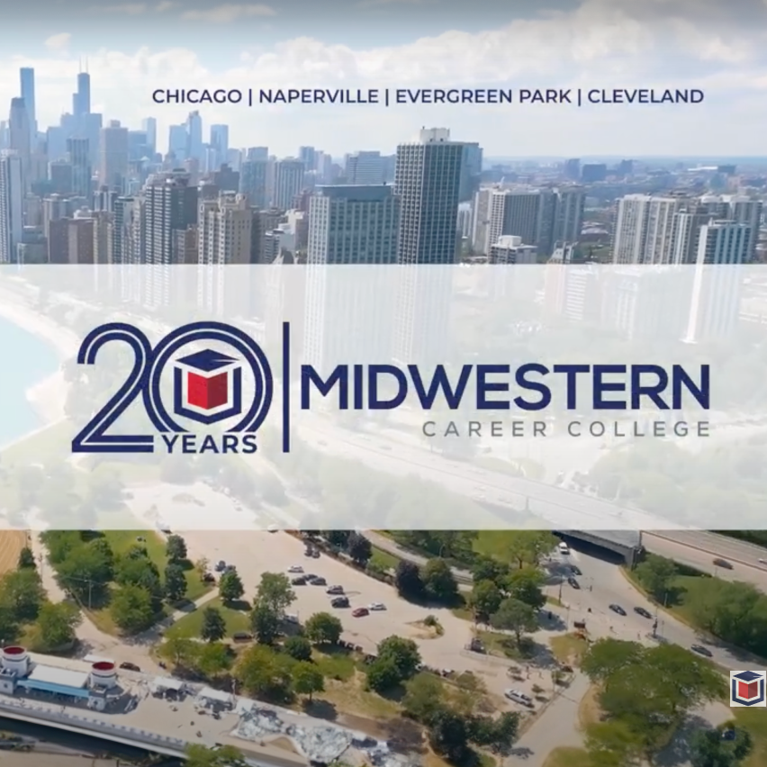 Aerial footage of Chicago in celebration of MCC's 20th Anniversary