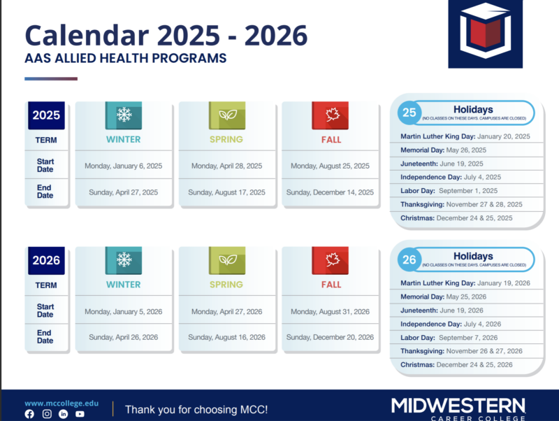 Academic Calendars